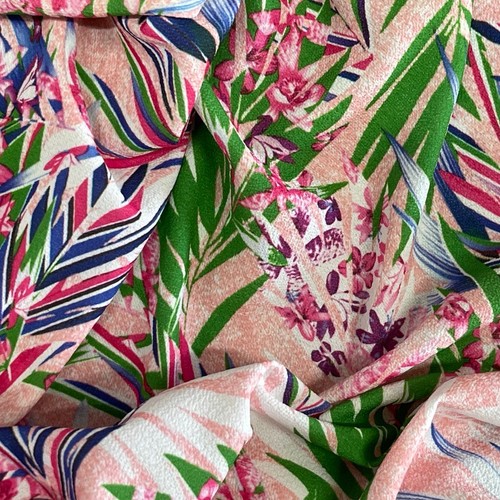 Tropical floral print - tropical,
