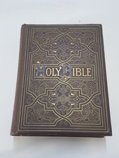 Large 1875 Holy Bible