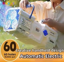 Large Electric Bubble Gun With