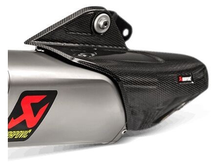Akrapovic heat shield carbon - shield,