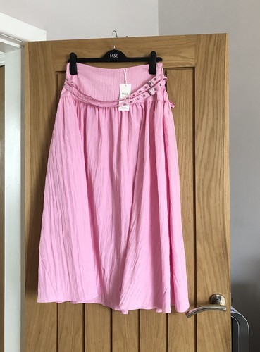 Size pink maxi midi - m&s,