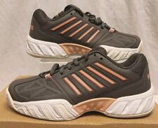 K-SWISS BIGSHOT LIGHT 3 TENNIS SHOES TRAINERS GREY PINK SIZE 3.5 EU 36 RRP £85
