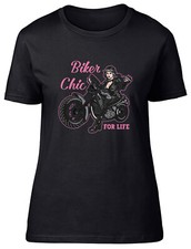 Biker Chic Womens T-Shirt