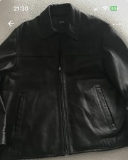 Hugo Boss Leather Bomber