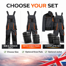 Heavy Duty Mens Work Overalls