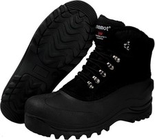 Winter Anti-Slip Warm Ankle Boots Waterproof Mucker Yard Boots, 9 UK