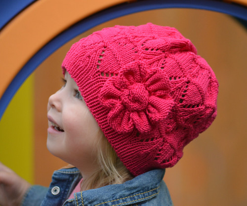 Knitting pattern flower - knitting,