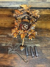 Vtg Swiss Romance Cuckoo Clock