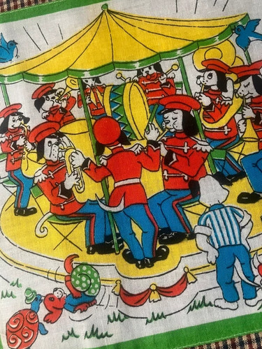 Vintage handkerchief hankie - handkerchief,