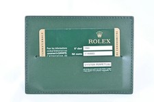 Rolex International G'tee Card Yacht-Master II Ref 116680 Random Serial Undated