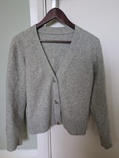 Light Grey Knit Cardigan with
