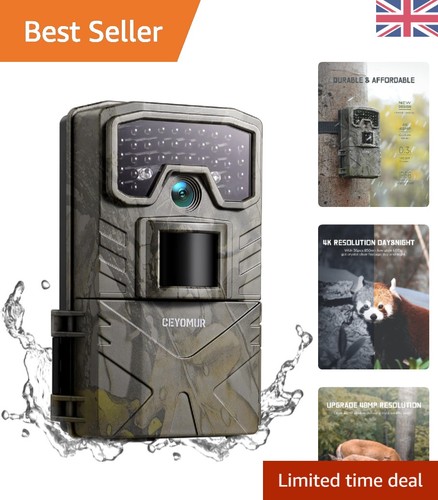 Outdoor wildlife camera - 4k,