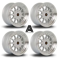 Autostar Raider 15" 7.5J alloys fits MX5 CIVIC FIESTA VW GOLF MINI 4x108 4x100