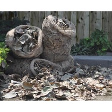Garland Leaf Mould Bag Composting Sack Leaves Mulch Biodegradable Jute 3 Pack