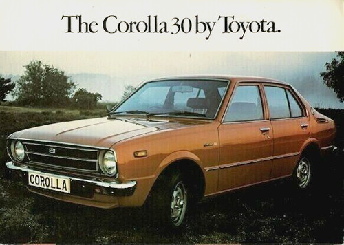Toyota corolla saloon - corolla, 30