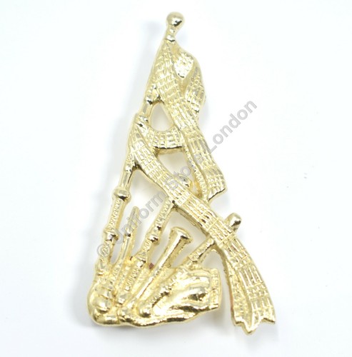 Piper badge brass trade - badge,