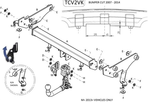 Towtrust vertical detachable - vertical,