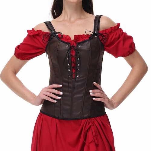 Vintage overbust corset top - vintage,
