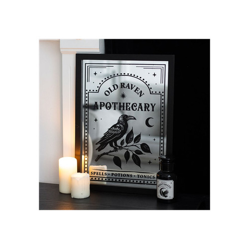 Old raven apothecary mirrored - old,