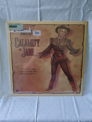 Laserdisk film calamity - laserdisk, jane