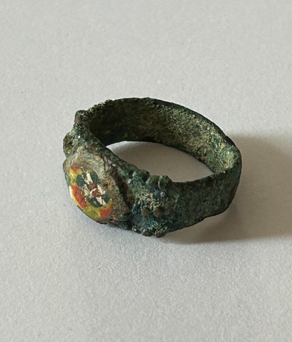 Ancient roman bronze - ancient, ring