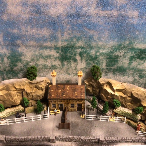 Model railway diorama for - , 00