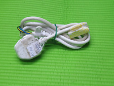 WHITE UK 3 PIN AC POWER CABLE