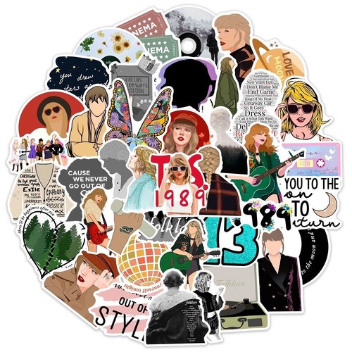 Taylor swift stickers bands - swift,