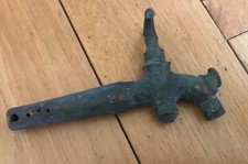 Vintage brass small barrel tap - vintage,