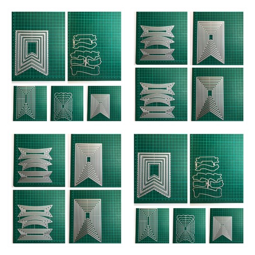 Banners bunting die sets - bunting,