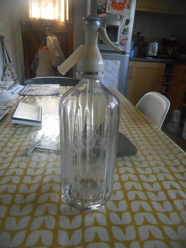 Vintage schweppes soda siphon - schweppes,