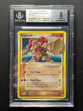 BGS 8 Regirock 91/92 Gold Star