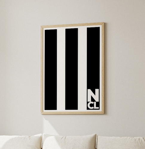Newcastle wall art - art:, custom