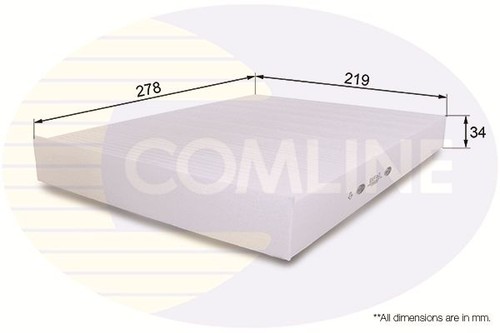 Comline cabin air filter - comline,