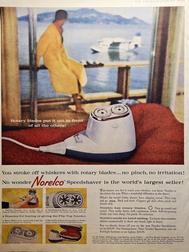 1959 norelco speedshaver - norelco,