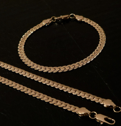 Unisex 18ct gold - unisex, layered