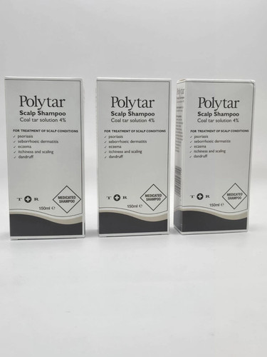 Polytar scalp coal tar - coal, shampoo