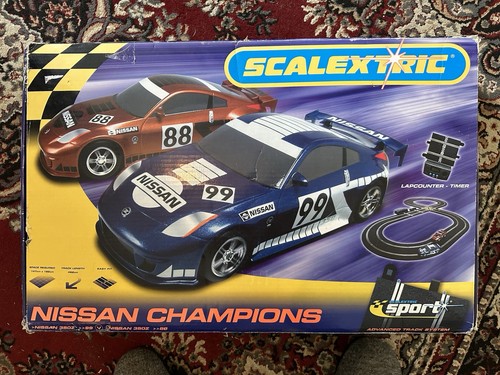 Scalextric nissan champions - scalextric,