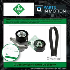 Drive Belt Kit fits RENAULT MASTER Mk3 2.3D 2010 on Set INA 1172000Q0C Quality