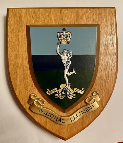 Wooden shield hand - shield, painted
