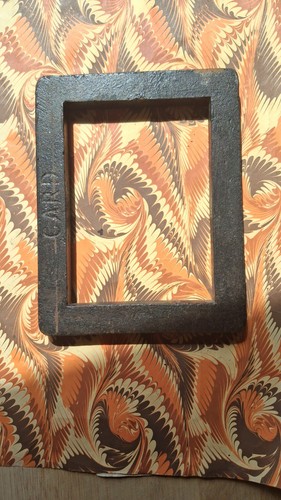 Letterpress printers chase - letterpress,