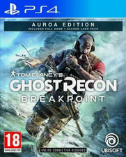 PS4 TOM CLANCY'S GHOST RECON BREAKPOINT AUROA EDITION SEALED, FREE UK P&P