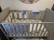 Baby Cot Bed + Mattress +