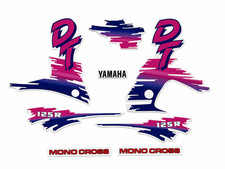 Decor black orange for Yamaha