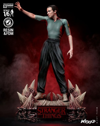 Eleven sculpture wicked 3d - eleven,
