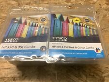 2 x Tesco  HP 350/351 colour combo ink cartridges.