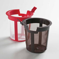 Chatsford Teapot Filters - 2/4/6/10 Cups - Brown/Red Mesh Filter/Tea Strainer