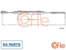 Cable Pull, parking brake for