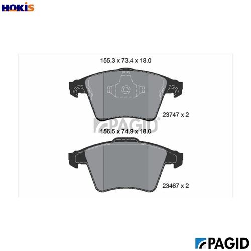 Brake pad set disc - pad,