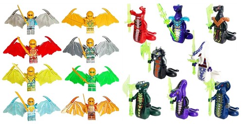 16pc ninjago minifigure dragon - ninjago,